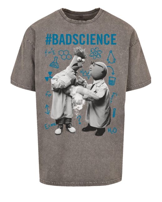 Muppets für Lyst in #BadScience DE F4NT4STIC | Qualität Herren Disney Shirt Premium Grau