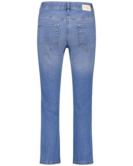 Gerry Weber Blue 7/8- Ausgestellte Jeans MARLIE FLARED Cropped