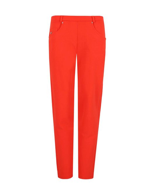Hajo Red Stoffhose Five-Pocket Hose bi-stretch