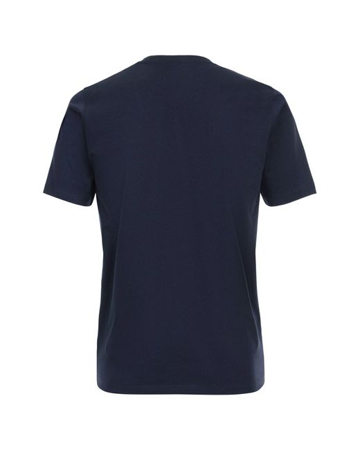 Redmond Rundhalsshirt T-Shirt XXL navy Frontprint Summer in Blue für Herren