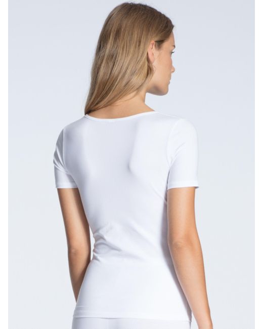 Calida T-Shirt in White für Herren