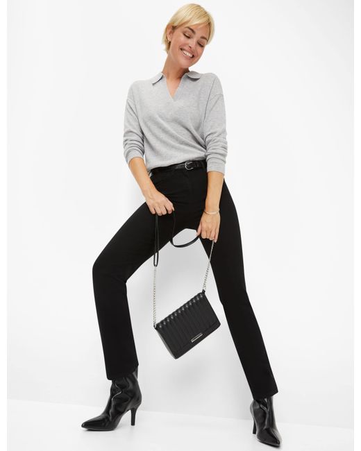 RAPHAELA by BRAX Black 5-Pocket-Jeans Style LORA