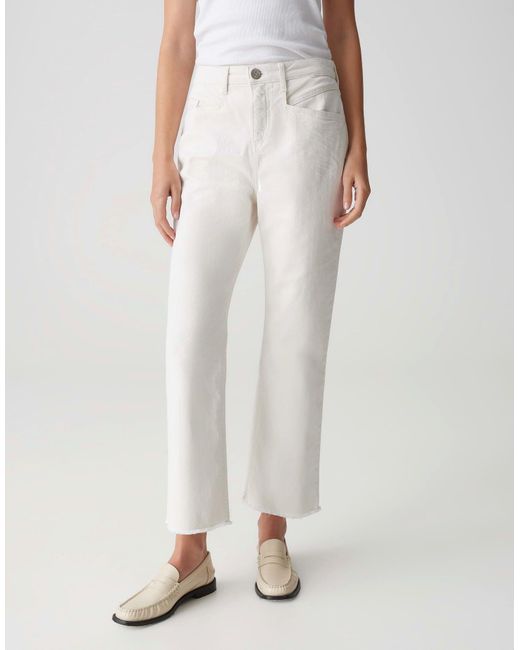 Opus White Skinny-fit-Jeans Lani dynamic