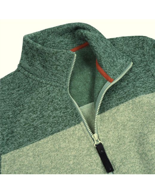 Icepeak Strickfleecejacke Agen Midlayer in Green für Herren
