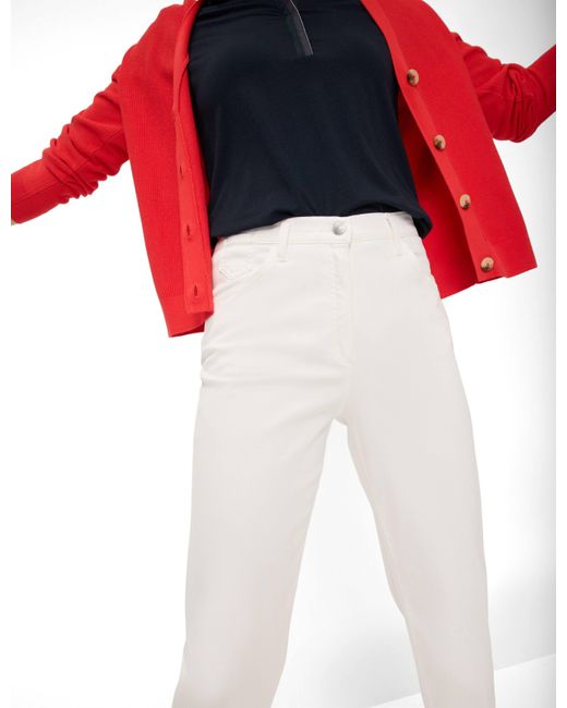 RAPHAELA by BRAX White 5-Pocket-Jeans Style CORRY