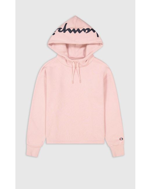 Champion Pink Kapuzensweatshirt Hooded Sweatshirt PLMV