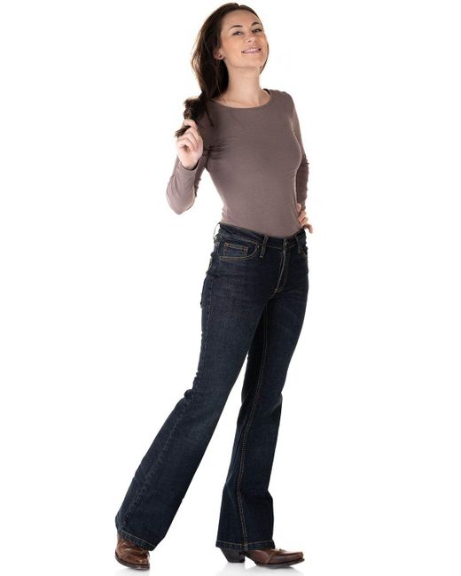 Comycom Blue Bootcut-Jeans ROOTS
