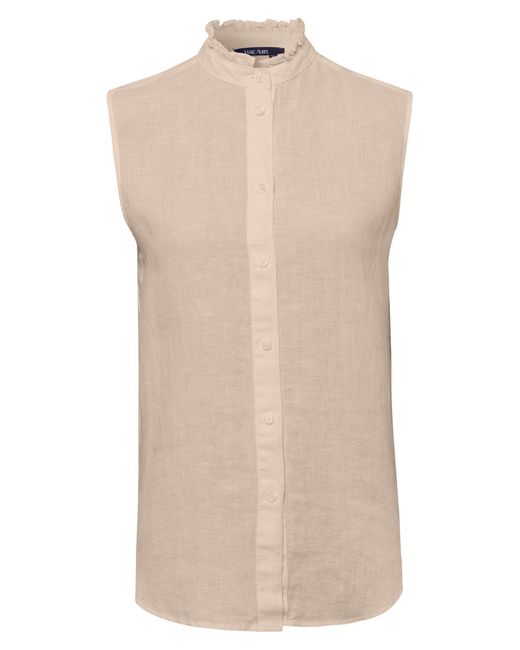 MARC AUREL Natural Blusentop aus Leinen