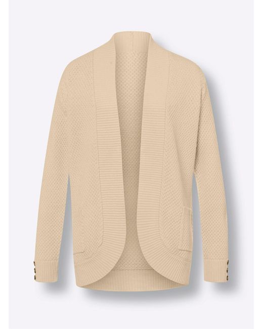 Sieh an! Natural Strickjacke