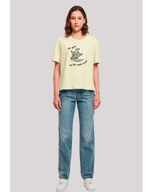 F4NT4STIC Natural Shirt See You On The Next Wave Premium Qualität