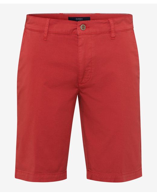EUREX by BRAX Bermudas BURT in Red für Herren