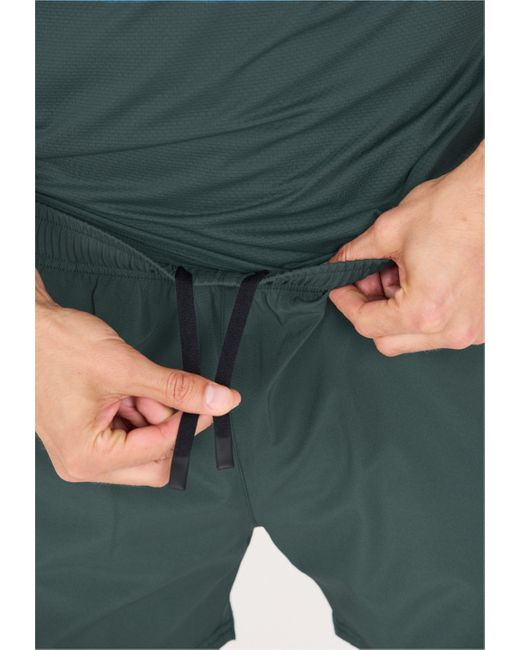 Virtus Shorts Zayne mit 4-Wege-Stretch und Innenhose in Blue für Herren