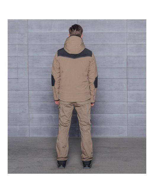 Würth MODYF Stretch X wasserabweisende & atmungsaktive Arbeitsjacke Moderne Winter Softshelljacke für Handwerker in Green für Herren