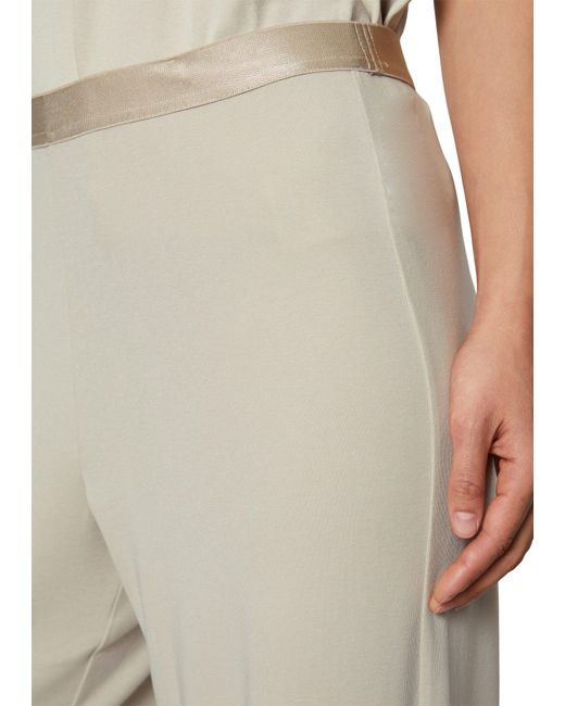 Marc O' Polo Natural Jerseyhose mit TM Lyocell