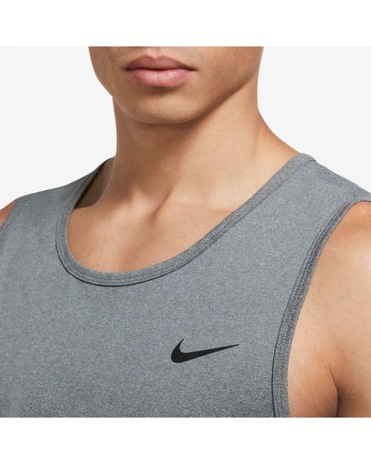 Nike Tank Shirt schweißableitende Hyverse Tanktop in Gray für Herren