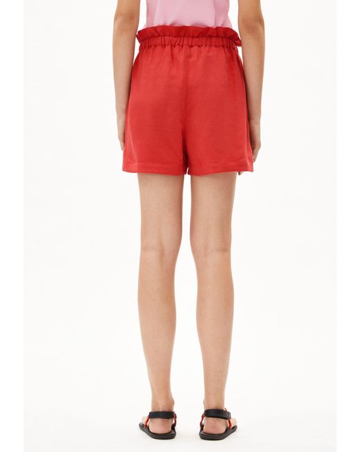 ARMEDANGELS Red Shorts VAANNA LINO