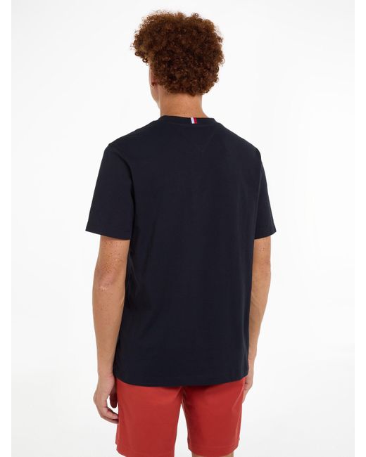 Tommy Hilfiger T-Shirt POCKET TEE in Blue für Herren
