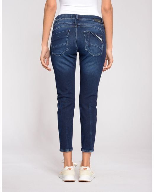 Gang Blue Relax-- Jeans Relaxed Fit 94AMELIE CROPPED