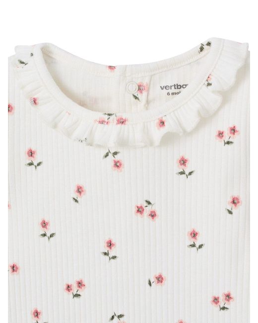 VERTBAUDET White Langarmshirt