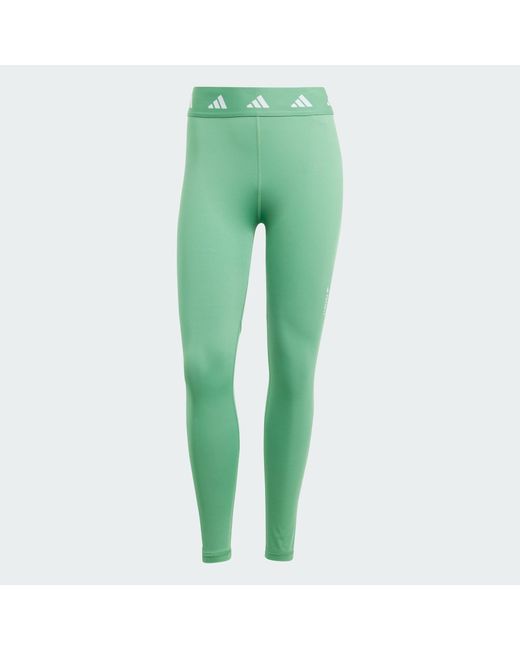 Adidas Originals Green Techfit 7/8-Leggings
