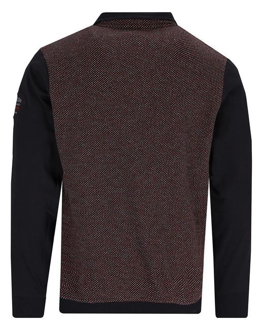 Hajo Sweatjacke in Dessinmix in Black für Herren