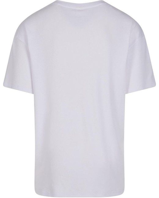 Urban Classics T-Shirt Organic Oversized Rib Tee in White für Herren