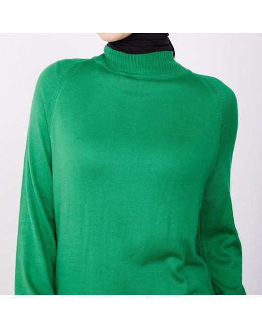 Armine Green ARMINE Maxikleid , Lässiges Waschbar Kleider Elegant, Gürte