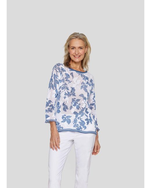 Rabe Blue Longpullover Pullover 4319