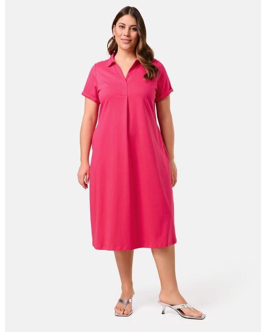 Samoon Pink Minikleid