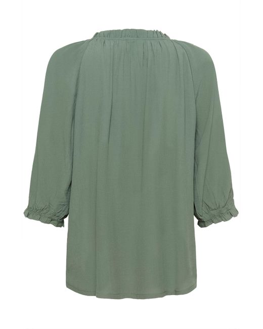 Cream Green Langarmbluse Langarm-Bluse CRNana