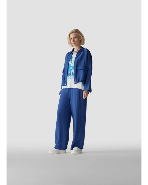 Le Comte Blue Strickjacke Jacke