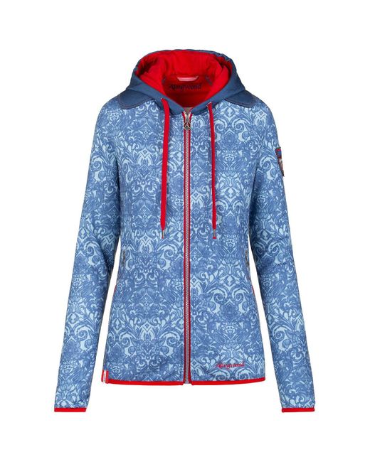 Almgwand Blue Fleecejacke Schreckspitze