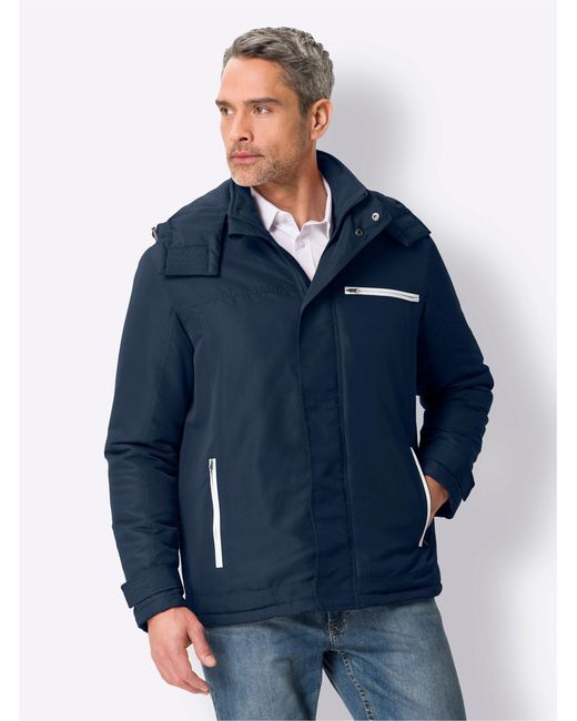 Sieh an! Funktionsjacke Winterjacke in Blue für Herren