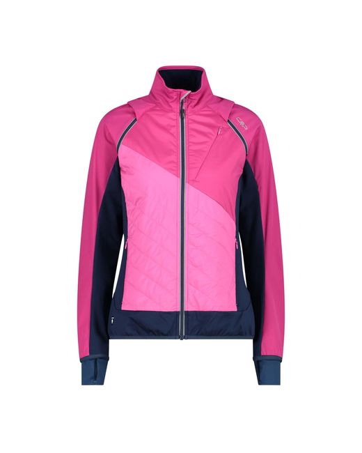 CMP Pink Softshelljacke Jacke WOMAN JACKET WITH DETACHABLE SLEEVES 30A2276