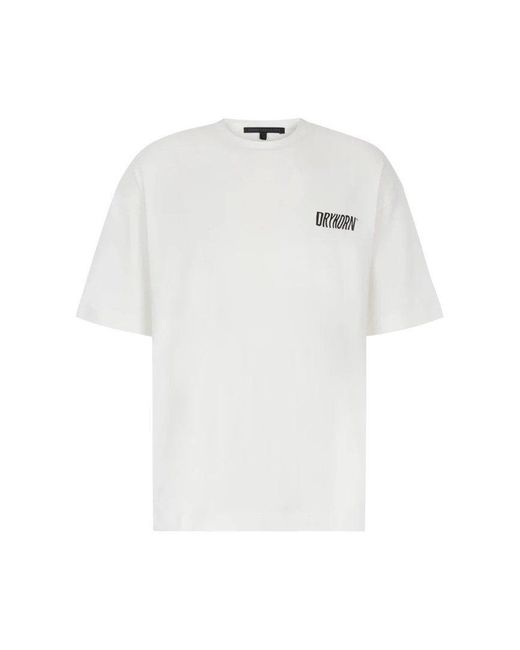 Drykorn T-Shirt Anayo BP (1-tlg) in White für Herren