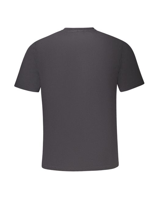 North Sails Hochwertiges Schwarzes T-Shirt mit Print und in Black für Herren