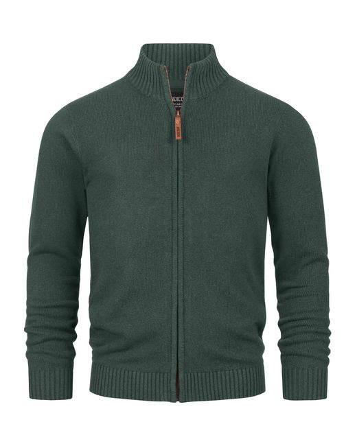 INDICODE Sweatjacke INLut in Green für Herren