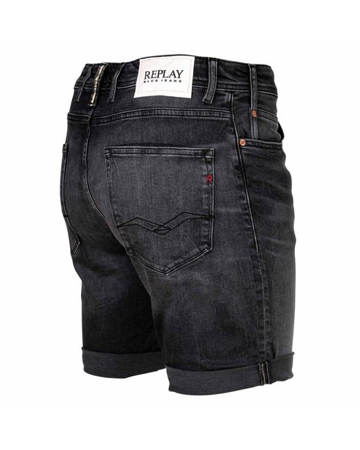 Replay Bermudas Bermuda-Shorts Baumwolle in Gray für Herren