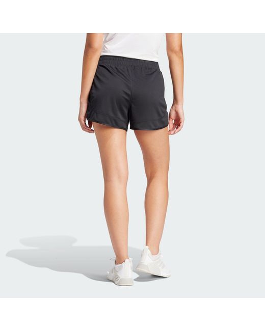 Adidas Originals Blue Shorts PACER KNIT HIGH (1-tlg)