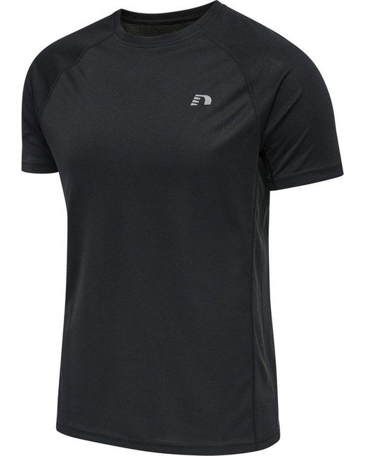 Newline Men' Core Running T-Shirt /S in Black für Herren