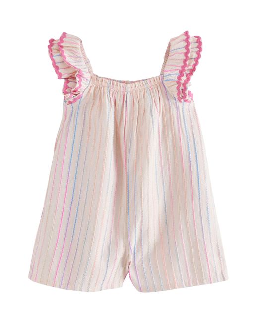 Next Pink Schlupf-Playsuit aus 100 % Baumwolle (1-tlg)