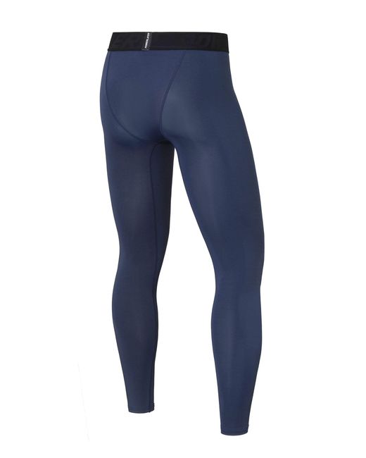 TCA Funktionsleggings Kompressionshose Lang Dunkelblau in Blue für Herren
