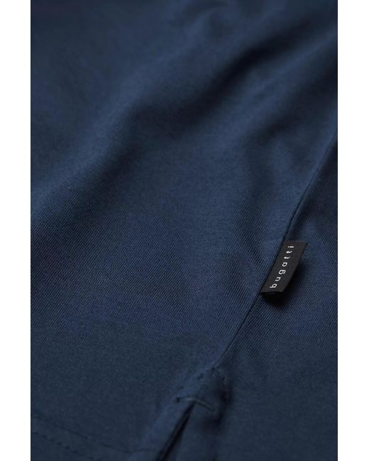 Bugatti Poloshirt 8151-55100A 100% Baumwolle, Modern Fit in Blue für Herren