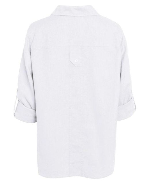 MARC AUREL Hemdbluse Blusen white