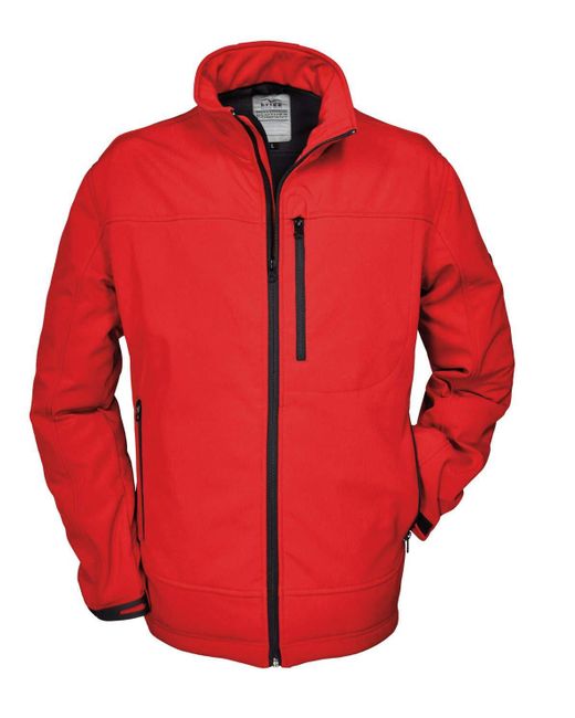 RennerXXL Softshelljacke Brigg Raik Softshell Jacke Übergrößen in Red für Herren