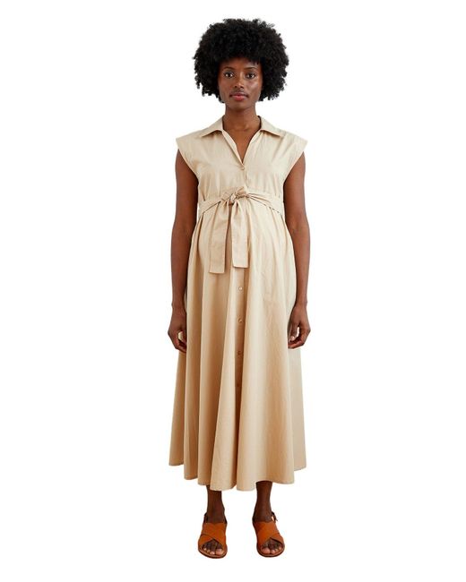 VERTBAUDET Natural Maxikleid