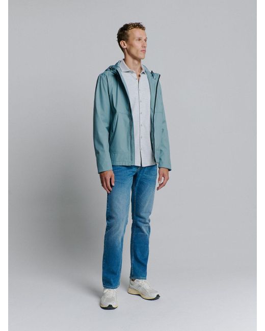 No Excess Anorak Funktionsjacke in Blue für Herren
