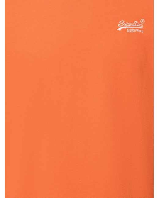 Superdry T-Shirt in Orange für Herren