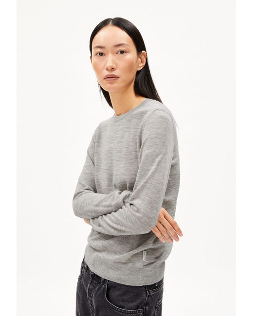 ARMEDANGELS Gray Strickpullover ELDIAA