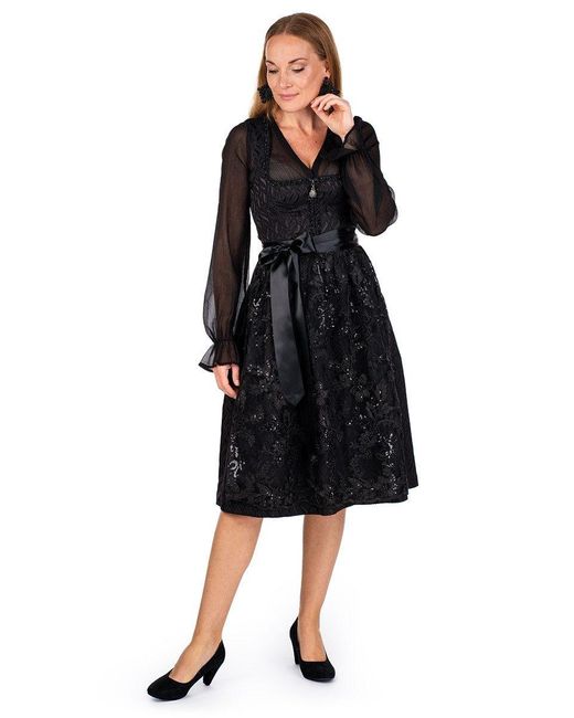 Marjo Black Dirndlbluse